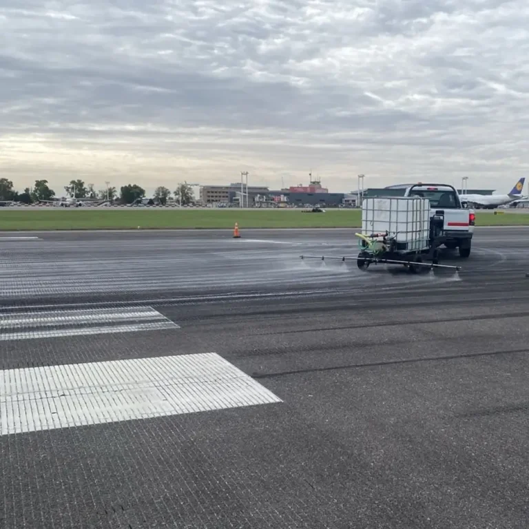 Descontaminación de pistas en el Aeropuerto Internacional de EZEIZA2