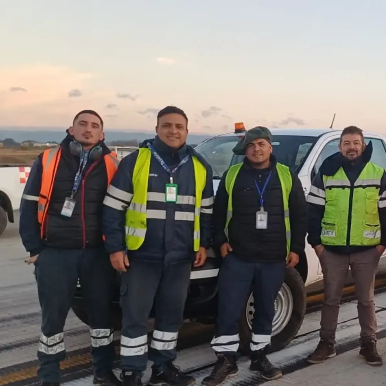 Trabajos de descontaminación de pistas en aeropuerto de Córdoba
