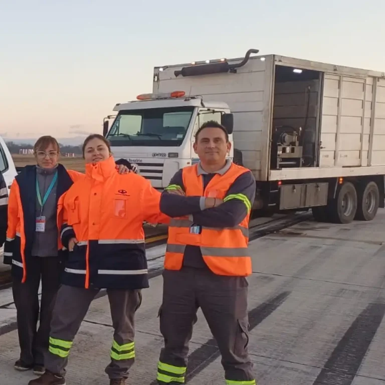 Trabajos de descontaminación de pistas en aeropuerto de Córdoba2