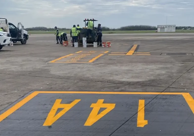 Demarcacion horizontal en Aeropuerto de Ezeiza3