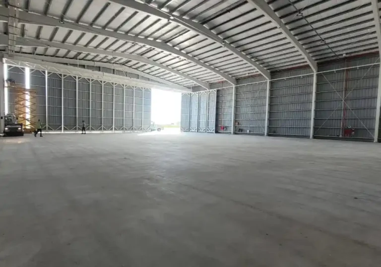 Pintura del piso de Hangar en Aeroparque Jorge Newbery14